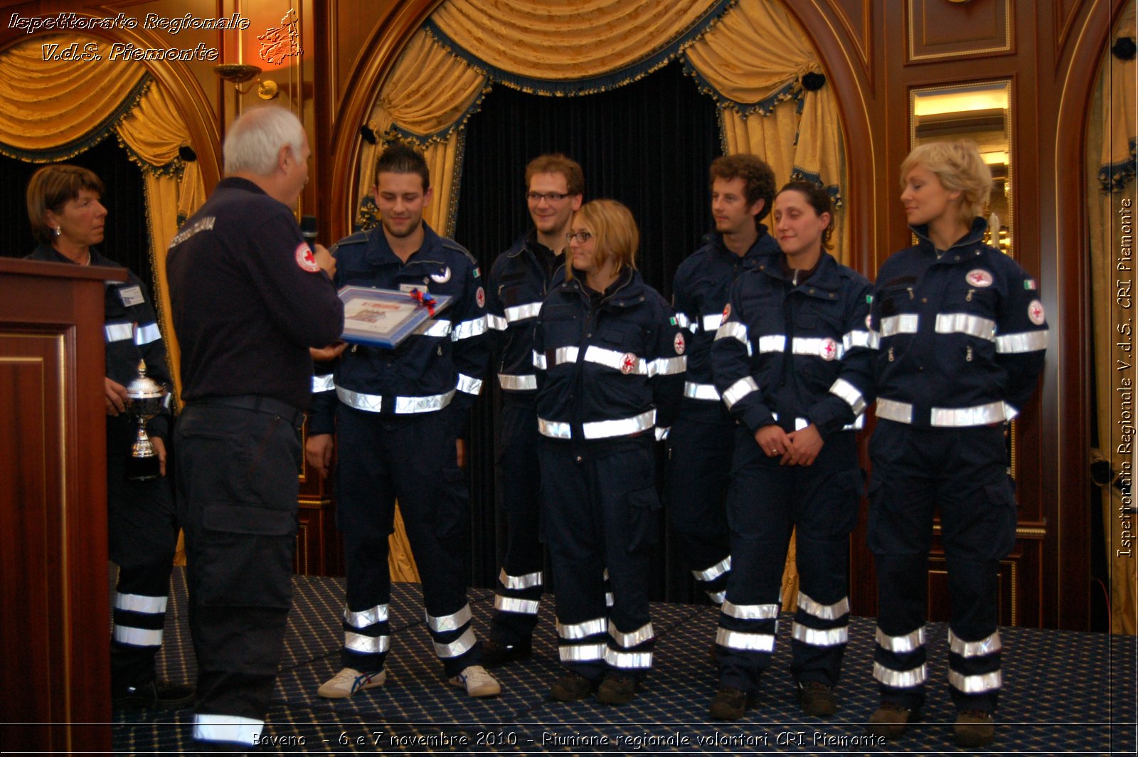 Baveno  - 6 e 7 novembre 2010 - Riunione regionale volontari CRI Piemonte -  Croce Rossa Italiana - Ispettorato Regionale Volontari del Soccorso Piemonte