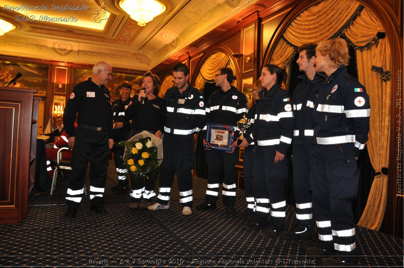 Baveno  - 6 e 7 novembre 2010 - Riunione regionale volontari CRI Piemonte -  Croce Rossa Italiana - Ispettorato Regionale Volontari del Soccorso Piemonte