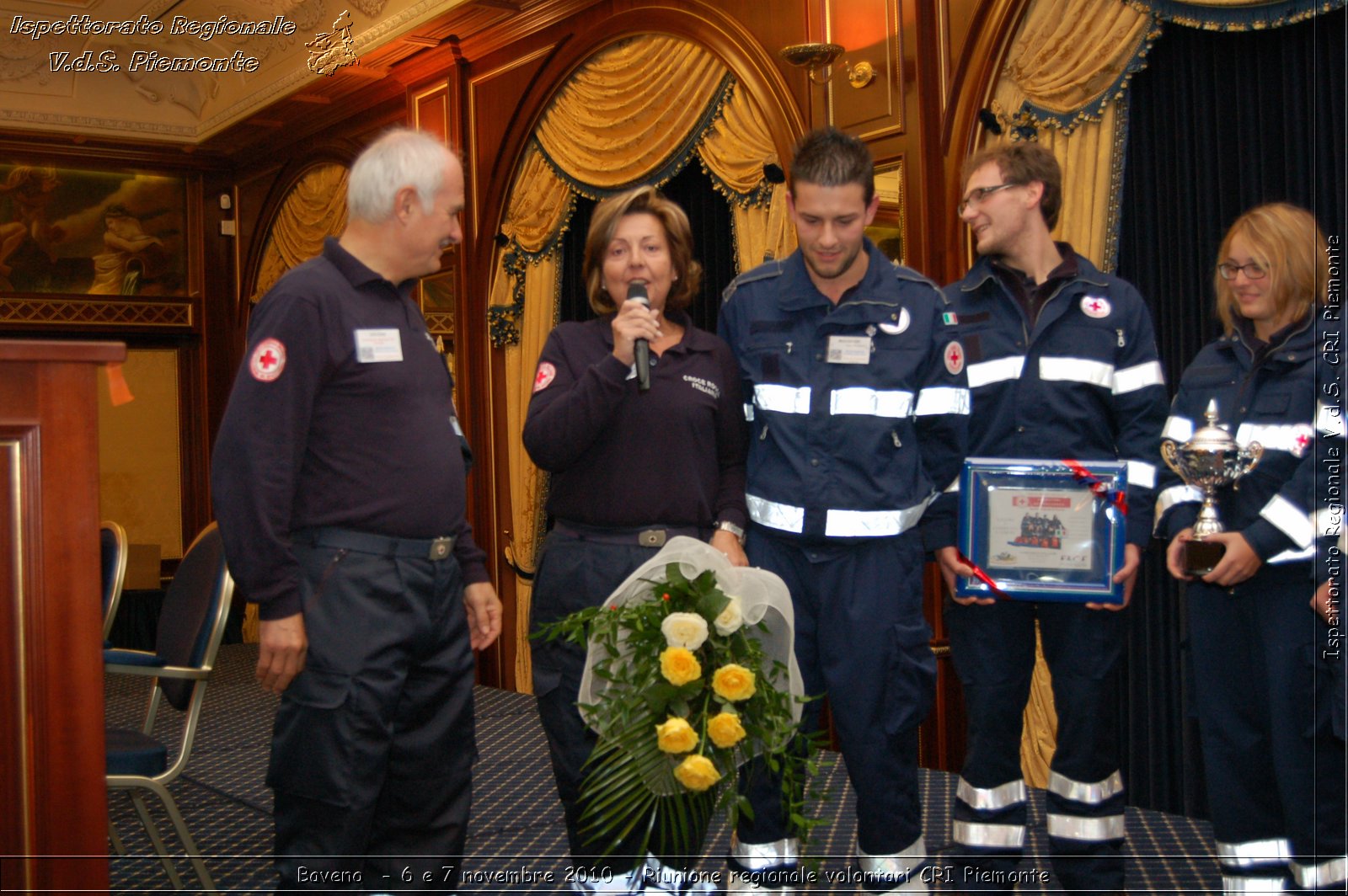 Baveno  - 6 e 7 novembre 2010 - Riunione regionale volontari CRI Piemonte -  Croce Rossa Italiana - Ispettorato Regionale Volontari del Soccorso Piemonte