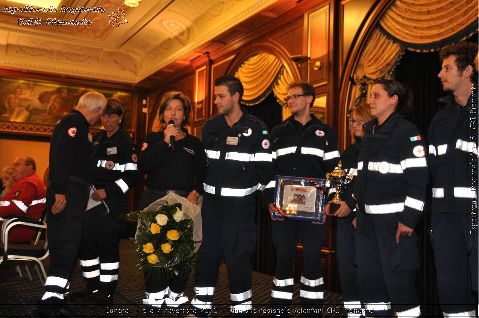 Baveno  - 6 e 7 novembre 2010 - Riunione regionale volontari CRI Piemonte -  Croce Rossa Italiana - Ispettorato Regionale Volontari del Soccorso Piemonte