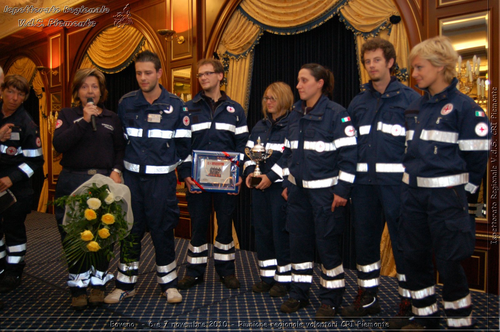 Baveno  - 6 e 7 novembre 2010 - Riunione regionale volontari CRI Piemonte -  Croce Rossa Italiana - Ispettorato Regionale Volontari del Soccorso Piemonte