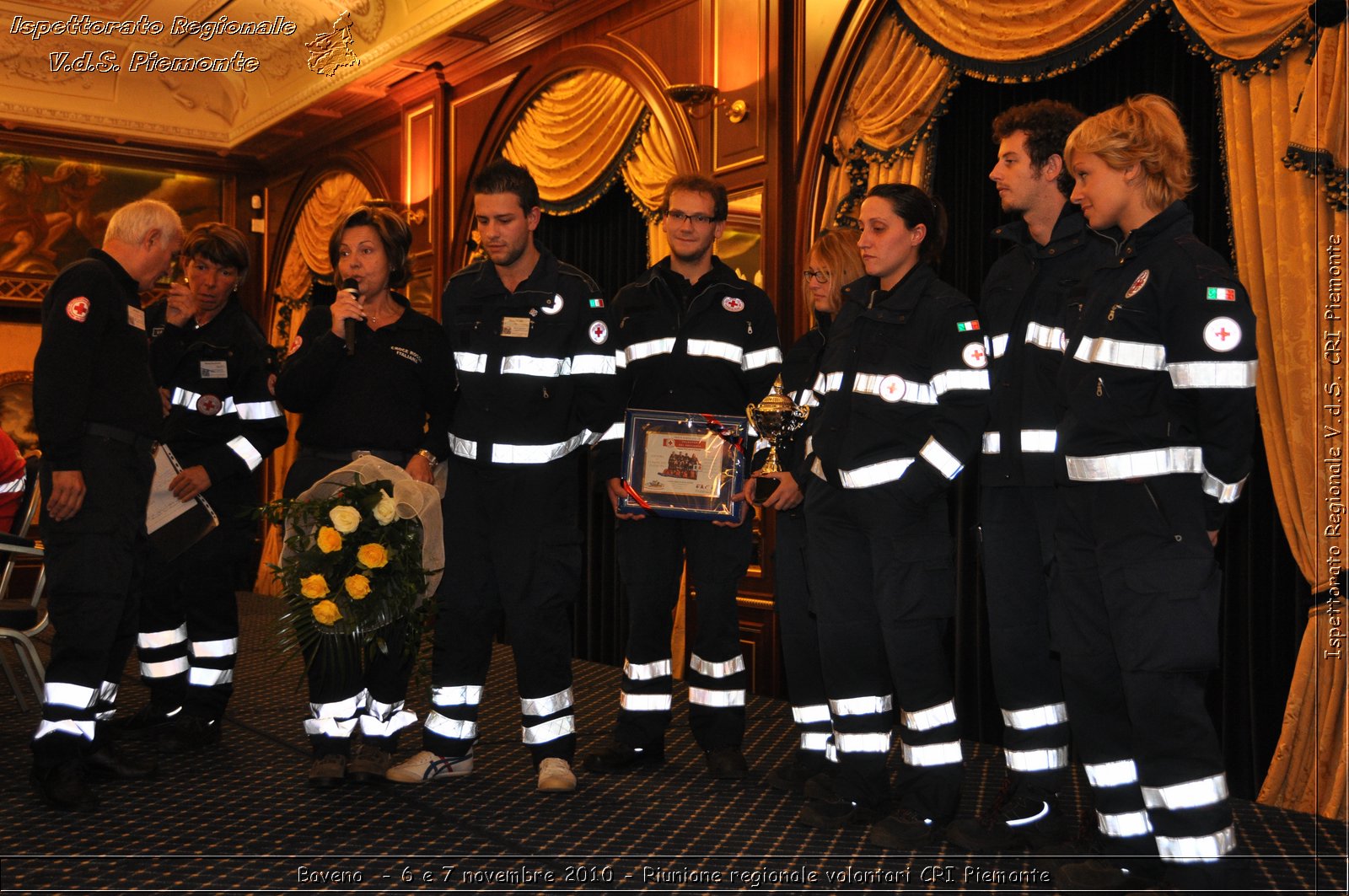 Baveno  - 6 e 7 novembre 2010 - Riunione regionale volontari CRI Piemonte -  Croce Rossa Italiana - Ispettorato Regionale Volontari del Soccorso Piemonte