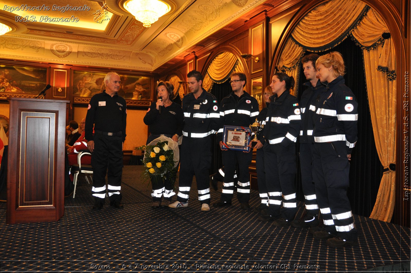 Baveno  - 6 e 7 novembre 2010 - Riunione regionale volontari CRI Piemonte -  Croce Rossa Italiana - Ispettorato Regionale Volontari del Soccorso Piemonte