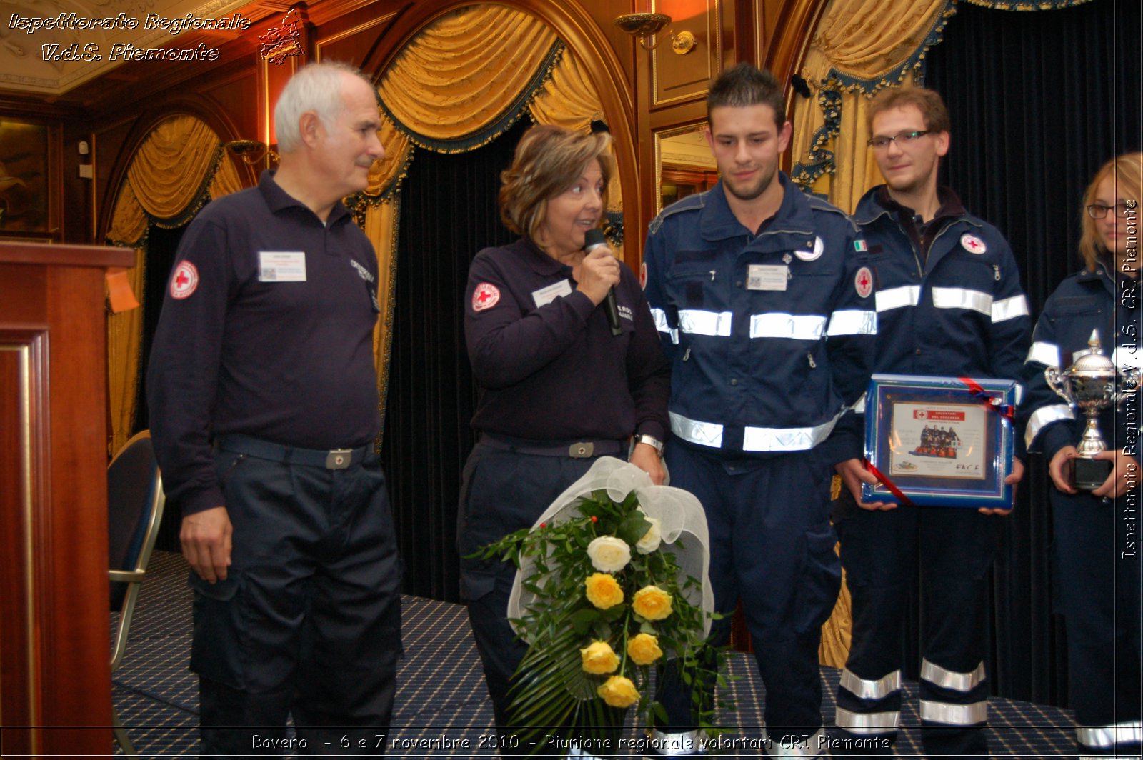 Baveno  - 6 e 7 novembre 2010 - Riunione regionale volontari CRI Piemonte -  Croce Rossa Italiana - Ispettorato Regionale Volontari del Soccorso Piemonte