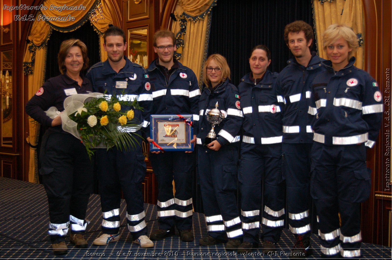 Baveno  - 6 e 7 novembre 2010 - Riunione regionale volontari CRI Piemonte -  Croce Rossa Italiana - Ispettorato Regionale Volontari del Soccorso Piemonte