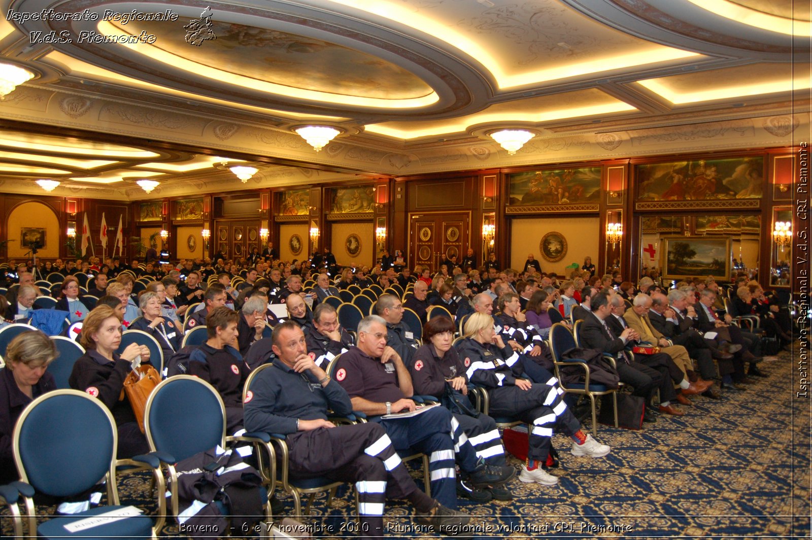 Baveno  - 6 e 7 novembre 2010 - Riunione regionale volontari CRI Piemonte -  Croce Rossa Italiana - Ispettorato Regionale Volontari del Soccorso Piemonte