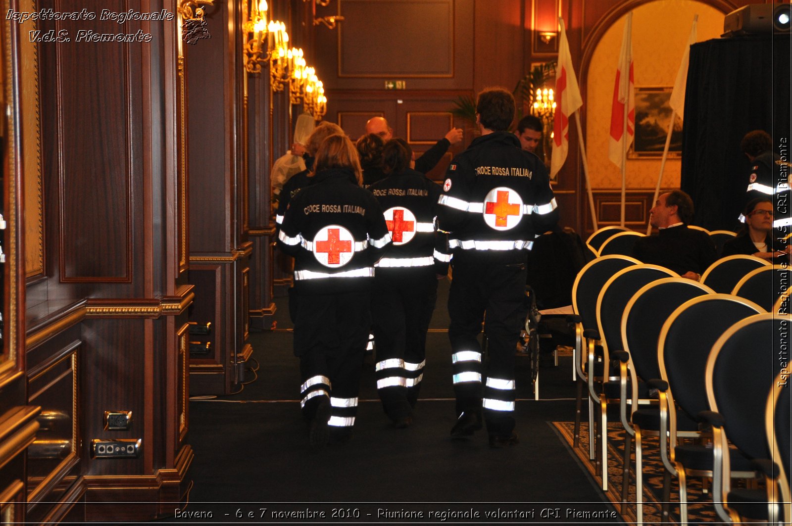 Baveno  - 6 e 7 novembre 2010 - Riunione regionale volontari CRI Piemonte -  Croce Rossa Italiana - Ispettorato Regionale Volontari del Soccorso Piemonte