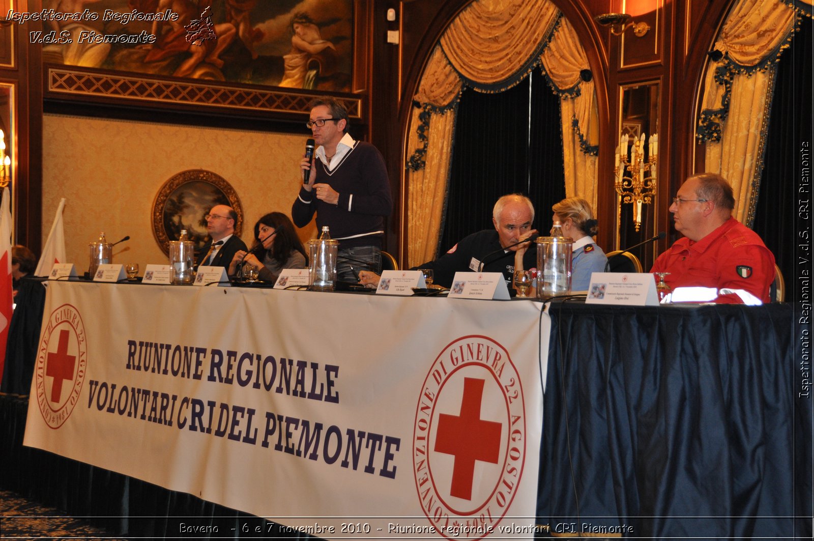 Baveno  - 6 e 7 novembre 2010 - Riunione regionale volontari CRI Piemonte -  Croce Rossa Italiana - Ispettorato Regionale Volontari del Soccorso Piemonte