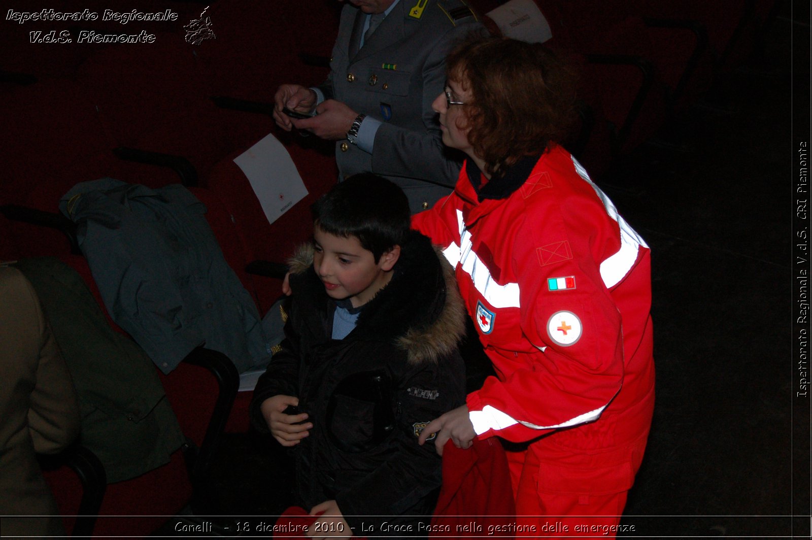 Canelli  - 18 dicembre 2010 - La Croce Rossa nella gestione delle emergenze -  Croce Rossa Italiana - Ispettorato Regionale Volontari del Soccorso Piemonte