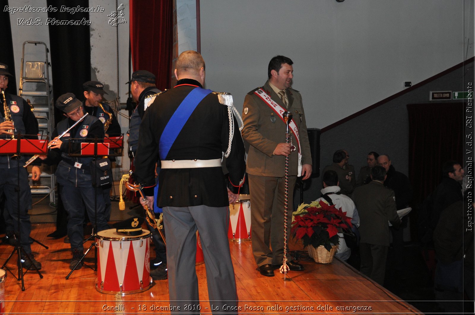 Canelli  - 18 dicembre 2010 - La Croce Rossa nella gestione delle emergenze -  Croce Rossa Italiana - Ispettorato Regionale Volontari del Soccorso Piemonte