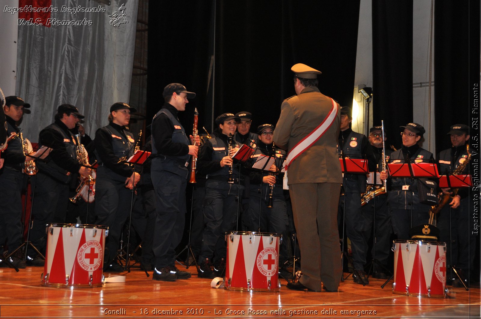 Canelli  - 18 dicembre 2010 - La Croce Rossa nella gestione delle emergenze -  Croce Rossa Italiana - Ispettorato Regionale Volontari del Soccorso Piemonte