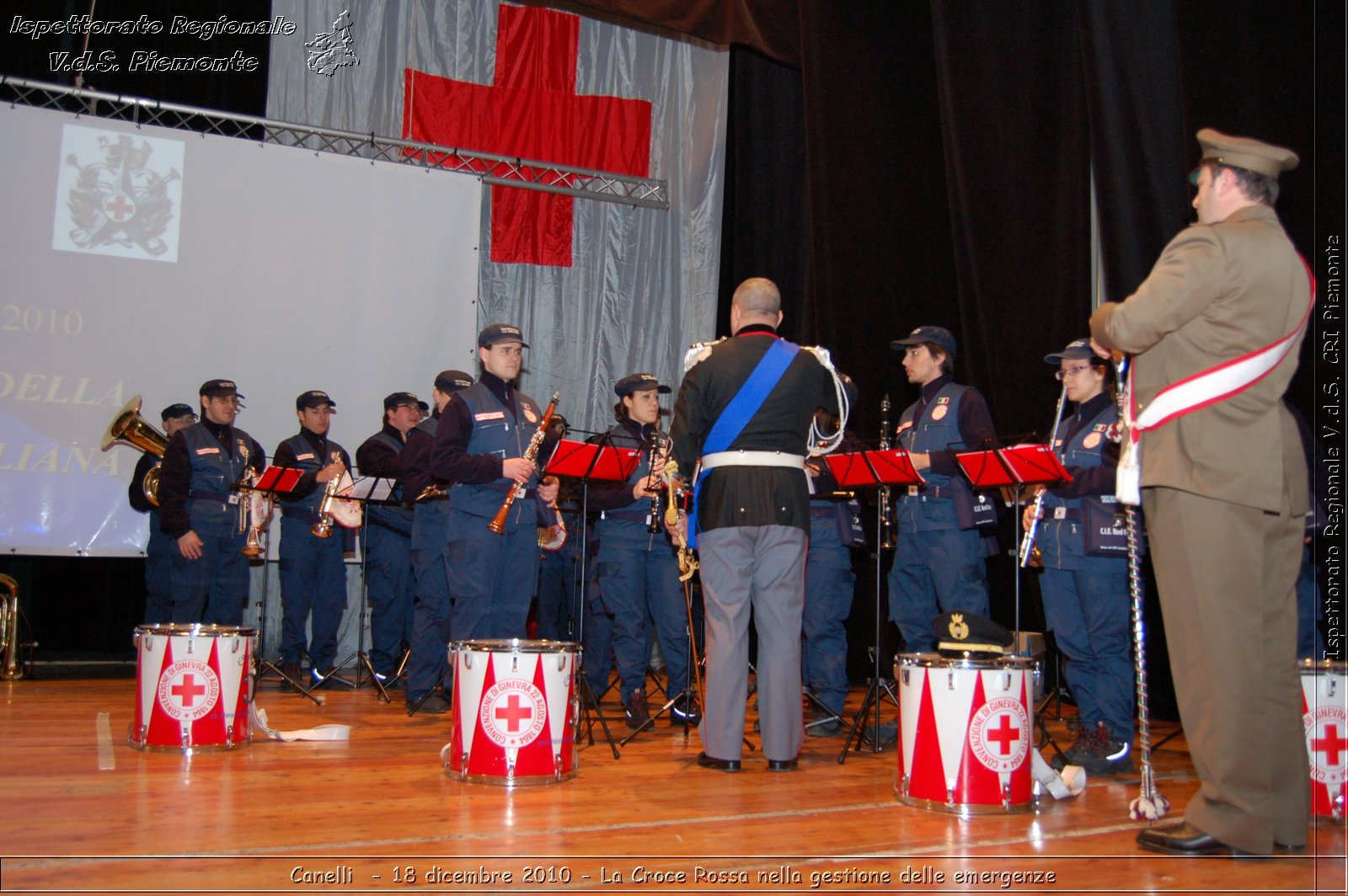 Canelli  - 18 dicembre 2010 - La Croce Rossa nella gestione delle emergenze -  Croce Rossa Italiana - Ispettorato Regionale Volontari del Soccorso Piemonte