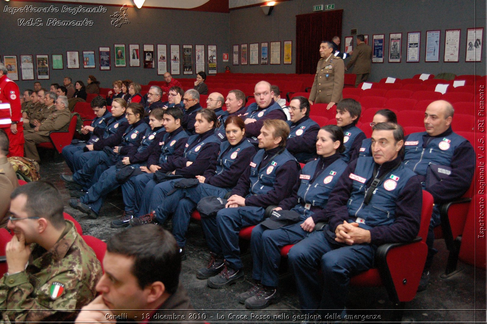 Canelli  - 18 dicembre 2010 - La Croce Rossa nella gestione delle emergenze -  Croce Rossa Italiana - Ispettorato Regionale Volontari del Soccorso Piemonte