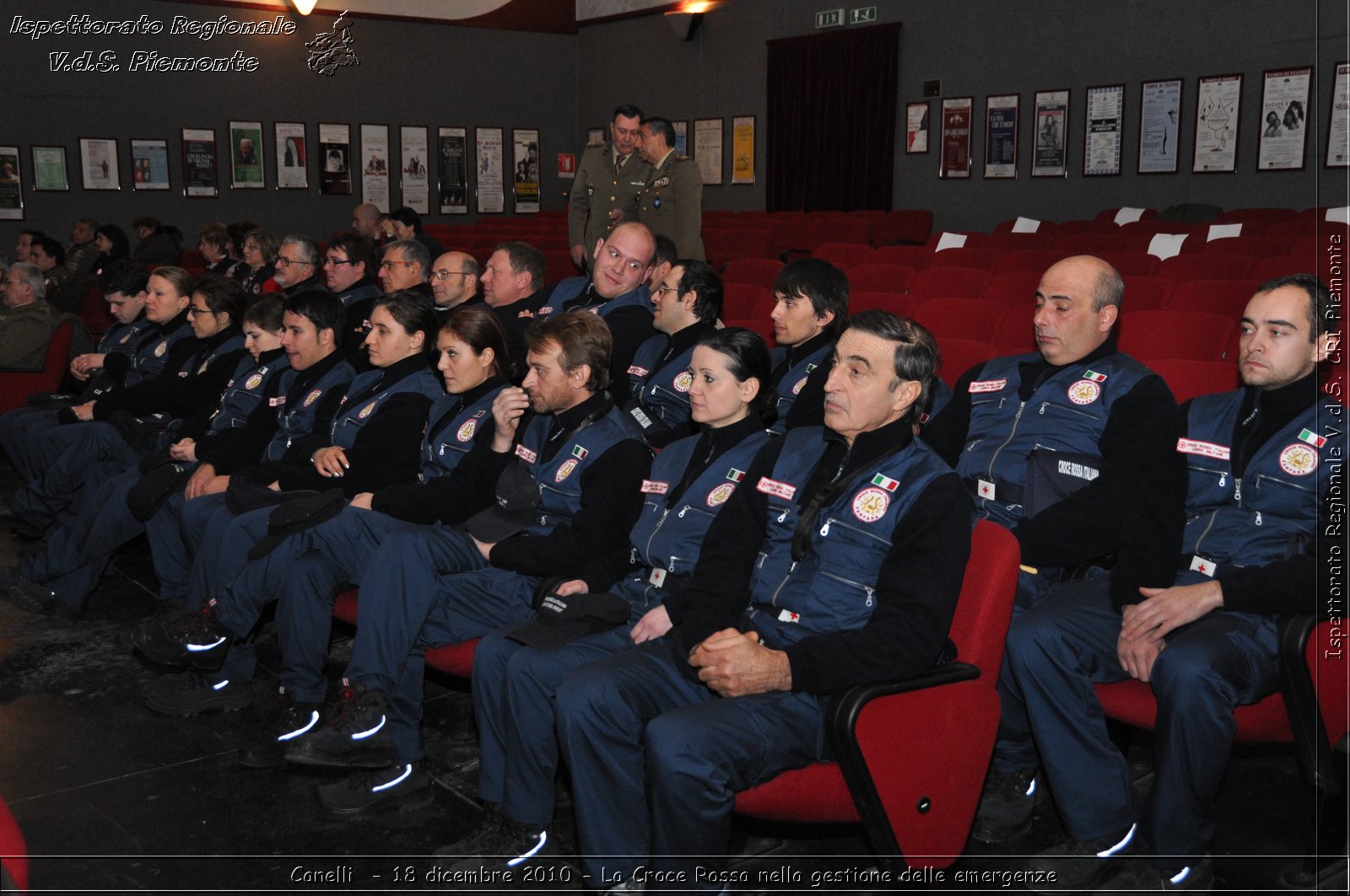 Canelli  - 18 dicembre 2010 - La Croce Rossa nella gestione delle emergenze -  Croce Rossa Italiana - Ispettorato Regionale Volontari del Soccorso Piemonte