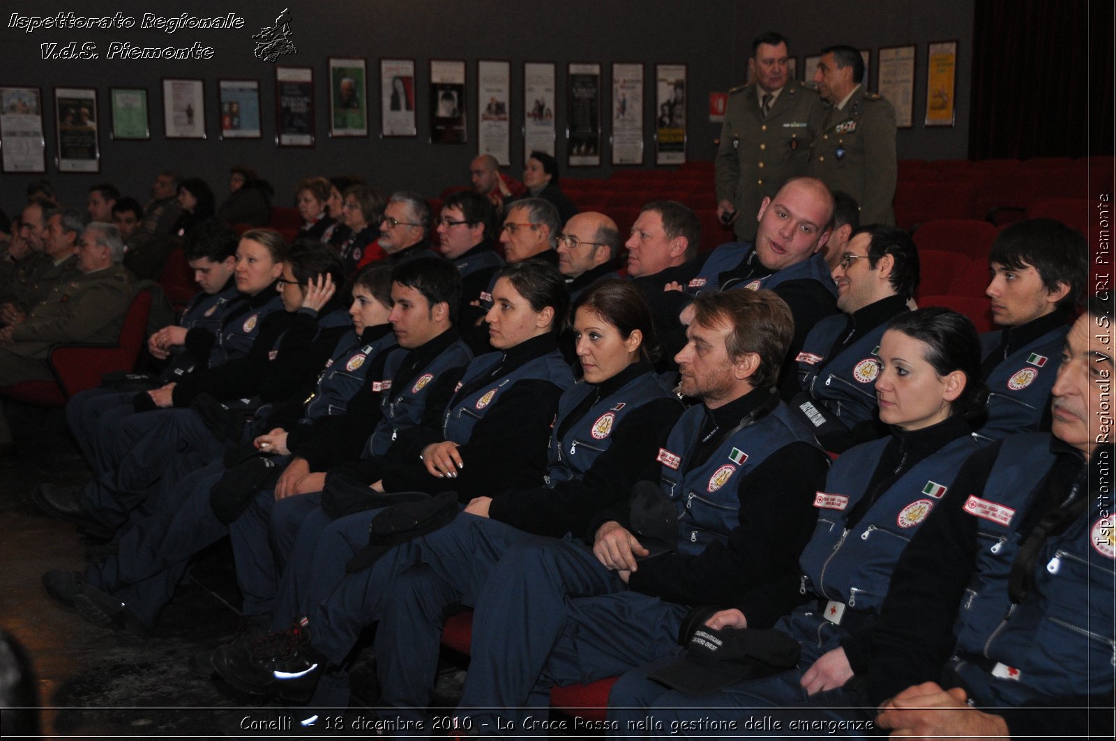 Canelli  - 18 dicembre 2010 - La Croce Rossa nella gestione delle emergenze -  Croce Rossa Italiana - Ispettorato Regionale Volontari del Soccorso Piemonte