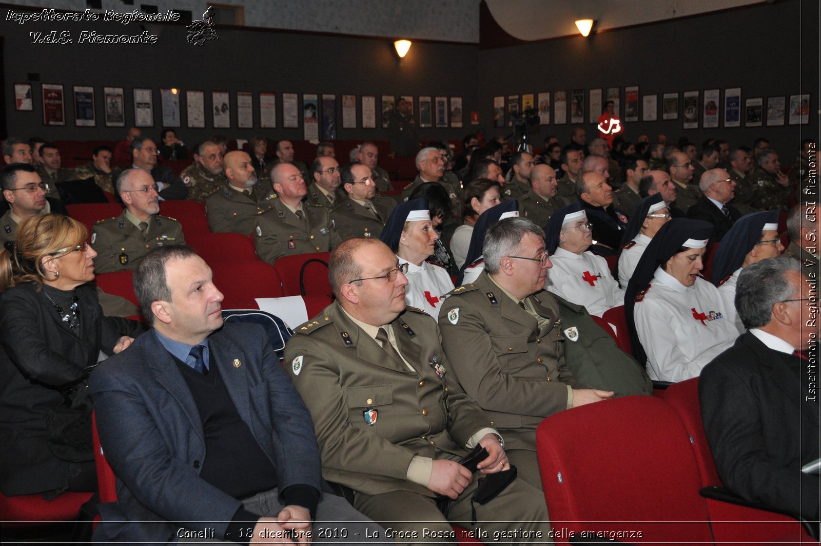 Canelli  - 18 dicembre 2010 - La Croce Rossa nella gestione delle emergenze -  Croce Rossa Italiana - Ispettorato Regionale Volontari del Soccorso Piemonte