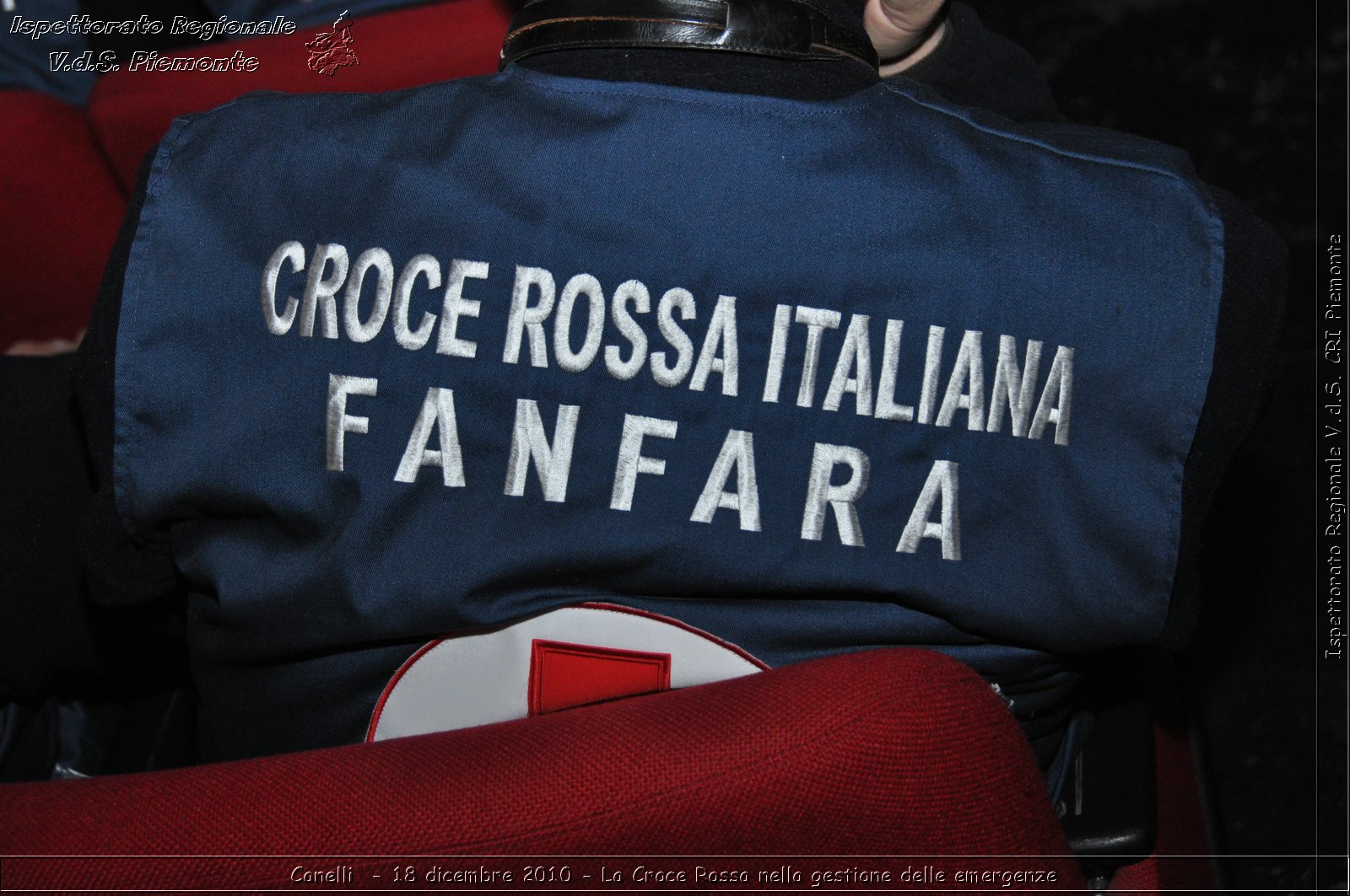 Canelli  - 18 dicembre 2010 - La Croce Rossa nella gestione delle emergenze -  Croce Rossa Italiana - Ispettorato Regionale Volontari del Soccorso Piemonte