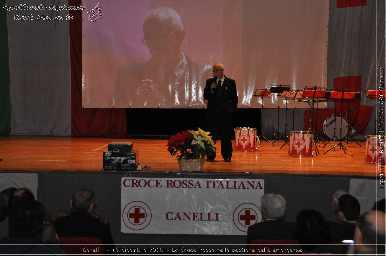 Canelli  - 18 dicembre 2010 - La Croce Rossa nella gestione delle emergenze -  Croce Rossa Italiana - Ispettorato Regionale Volontari del Soccorso Piemonte