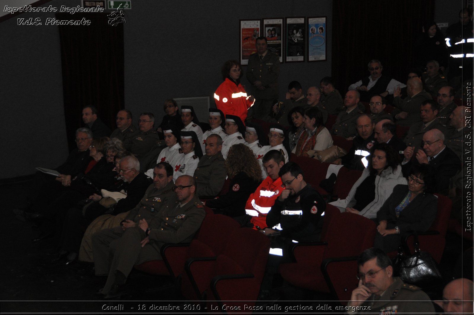 Canelli  - 18 dicembre 2010 - La Croce Rossa nella gestione delle emergenze -  Croce Rossa Italiana - Ispettorato Regionale Volontari del Soccorso Piemonte