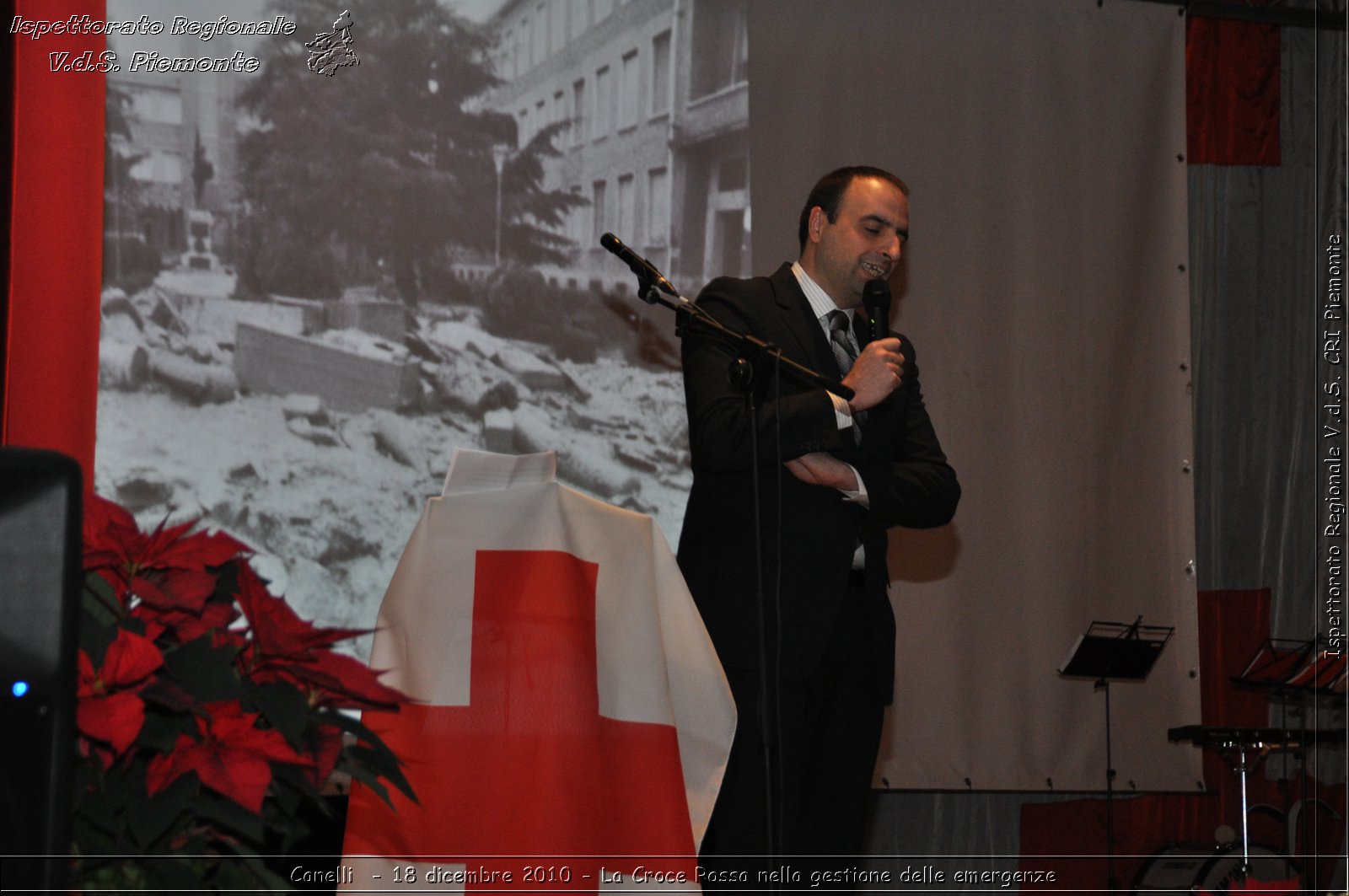 Canelli  - 18 dicembre 2010 - La Croce Rossa nella gestione delle emergenze -  Croce Rossa Italiana - Ispettorato Regionale Volontari del Soccorso Piemonte