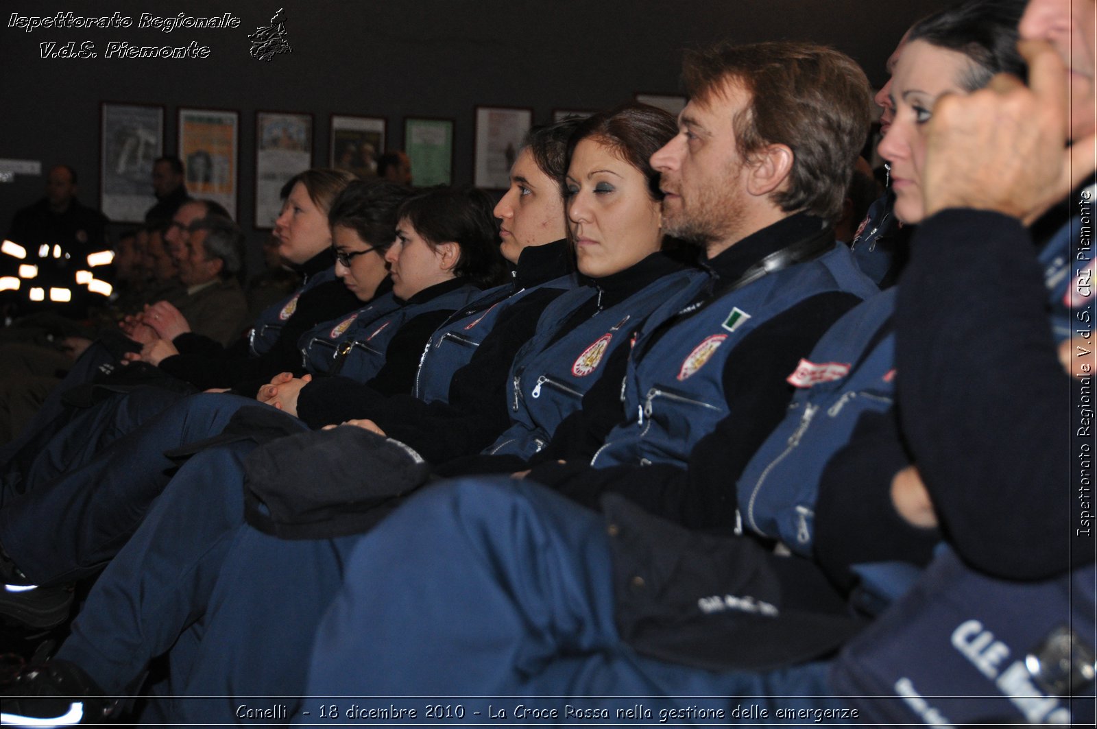 Canelli  - 18 dicembre 2010 - La Croce Rossa nella gestione delle emergenze -  Croce Rossa Italiana - Ispettorato Regionale Volontari del Soccorso Piemonte