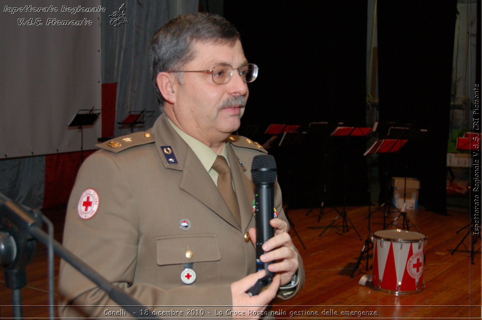 Canelli  - 18 dicembre 2010 - La Croce Rossa nella gestione delle emergenze -  Croce Rossa Italiana - Ispettorato Regionale Volontari del Soccorso Piemonte