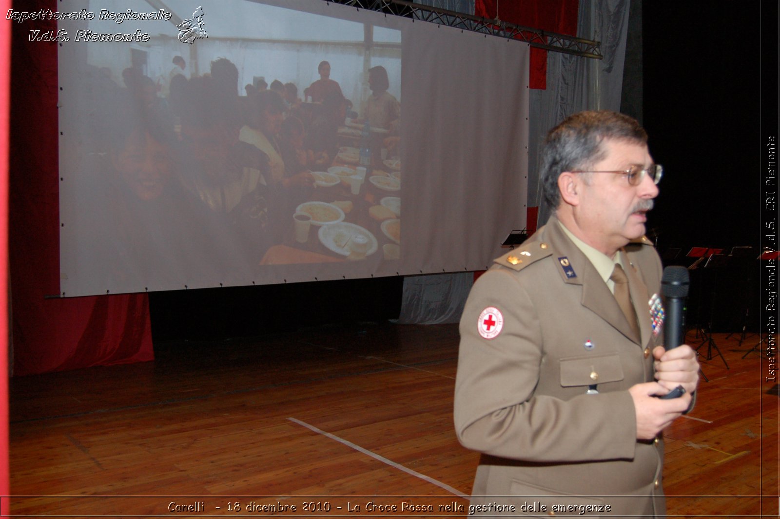 Canelli  - 18 dicembre 2010 - La Croce Rossa nella gestione delle emergenze -  Croce Rossa Italiana - Ispettorato Regionale Volontari del Soccorso Piemonte