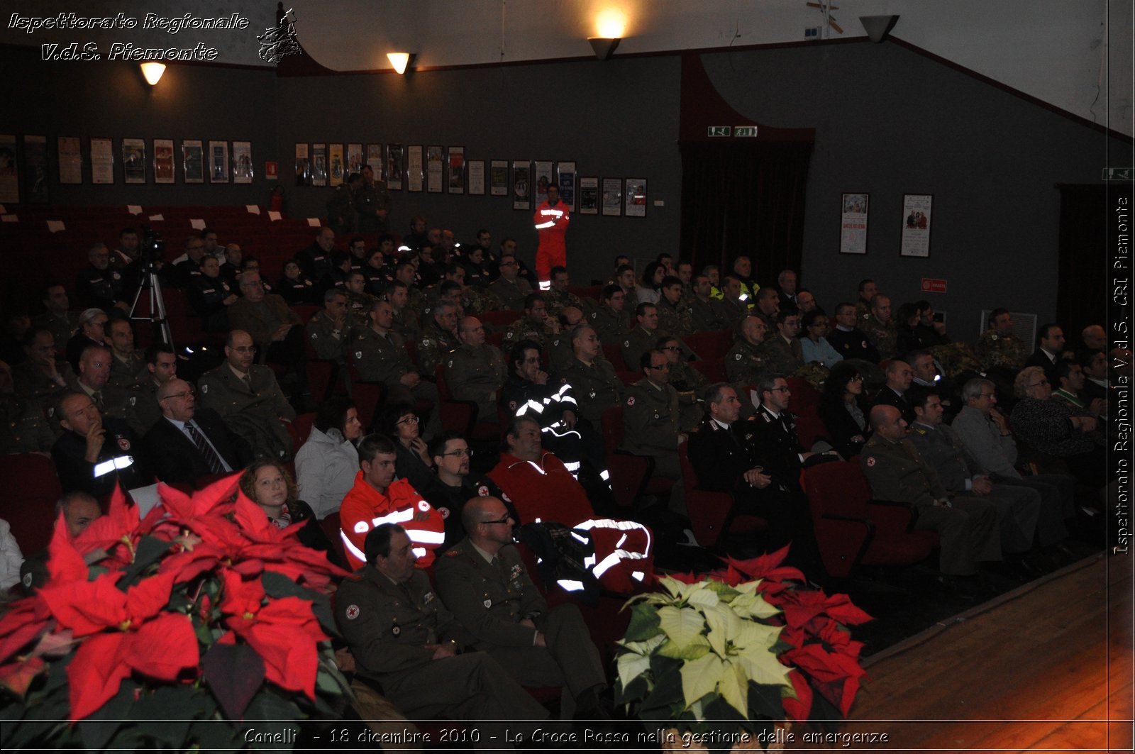 Canelli  - 18 dicembre 2010 - La Croce Rossa nella gestione delle emergenze -  Croce Rossa Italiana - Ispettorato Regionale Volontari del Soccorso Piemonte