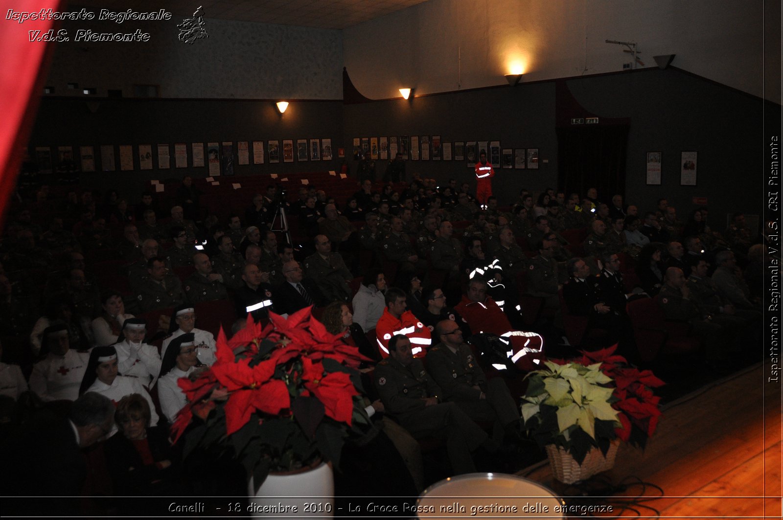 Canelli  - 18 dicembre 2010 - La Croce Rossa nella gestione delle emergenze -  Croce Rossa Italiana - Ispettorato Regionale Volontari del Soccorso Piemonte