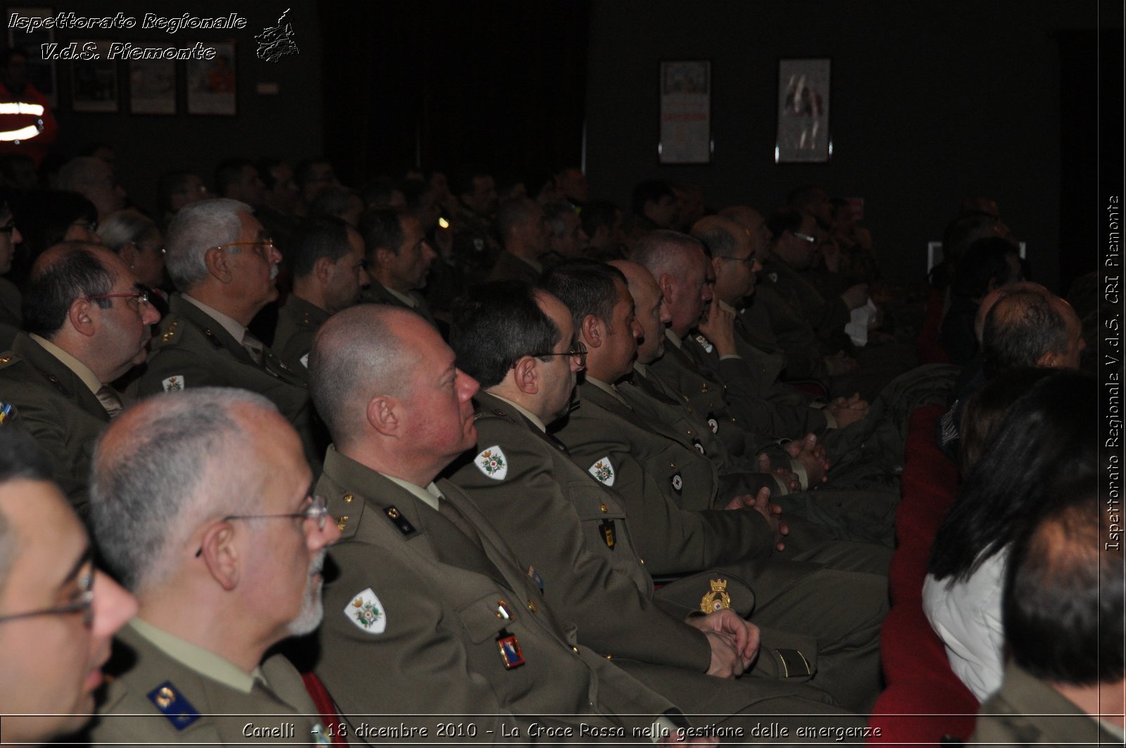 Canelli  - 18 dicembre 2010 - La Croce Rossa nella gestione delle emergenze -  Croce Rossa Italiana - Ispettorato Regionale Volontari del Soccorso Piemonte