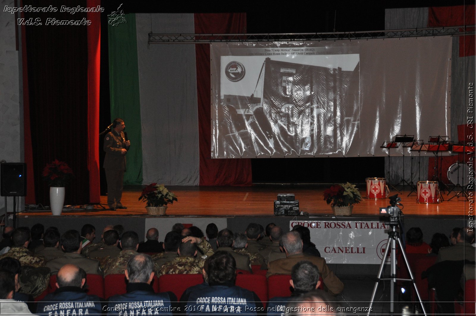 Canelli  - 18 dicembre 2010 - La Croce Rossa nella gestione delle emergenze -  Croce Rossa Italiana - Ispettorato Regionale Volontari del Soccorso Piemonte