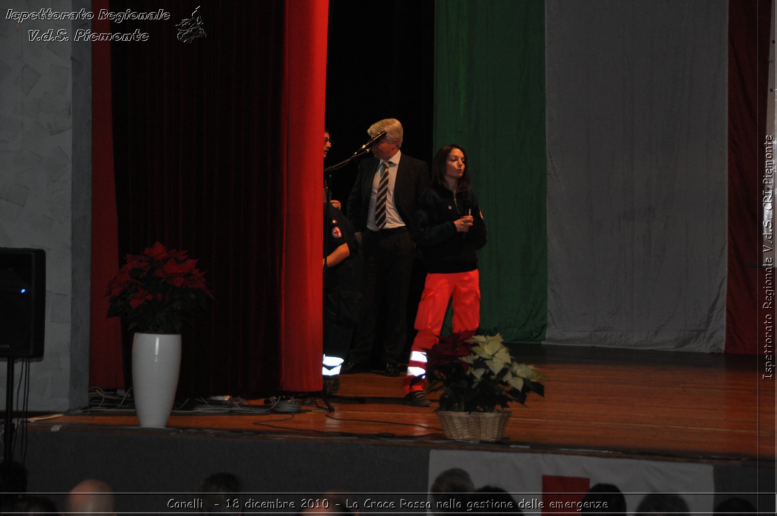 Canelli  - 18 dicembre 2010 - La Croce Rossa nella gestione delle emergenze -  Croce Rossa Italiana - Ispettorato Regionale Volontari del Soccorso Piemonte