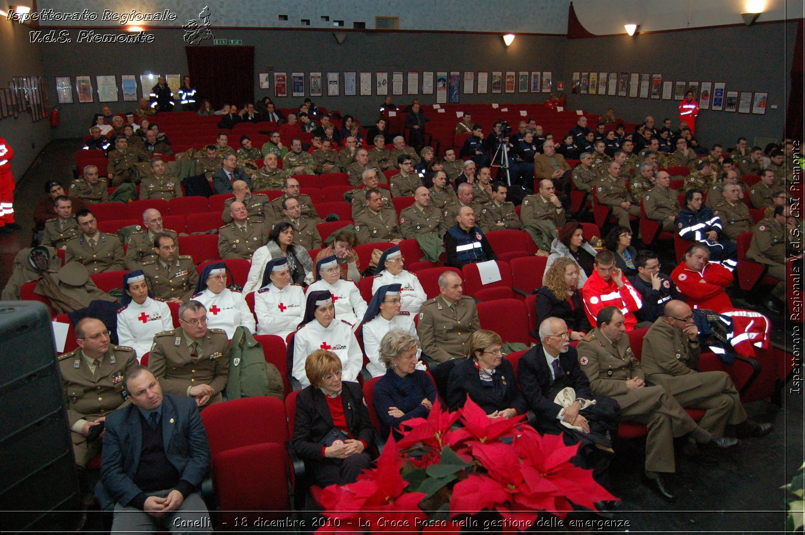 Canelli  - 18 dicembre 2010 - La Croce Rossa nella gestione delle emergenze -  Croce Rossa Italiana - Ispettorato Regionale Volontari del Soccorso Piemonte