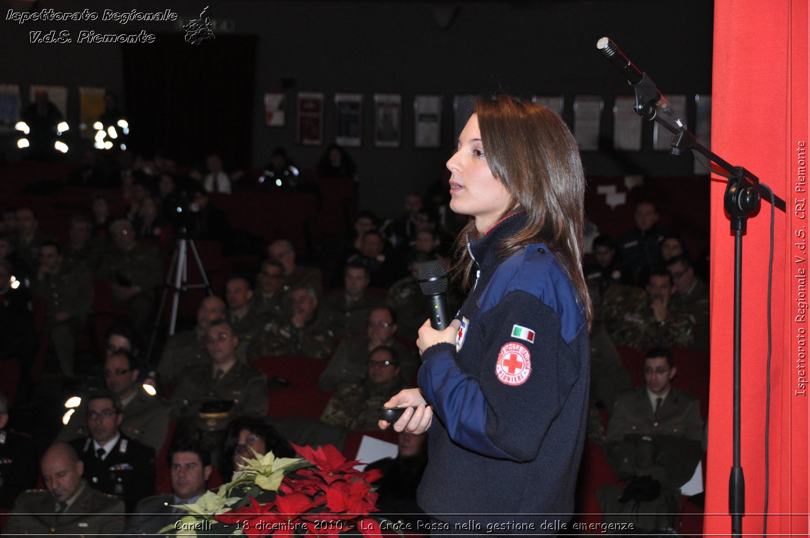 Canelli  - 18 dicembre 2010 - La Croce Rossa nella gestione delle emergenze -  Croce Rossa Italiana - Ispettorato Regionale Volontari del Soccorso Piemonte