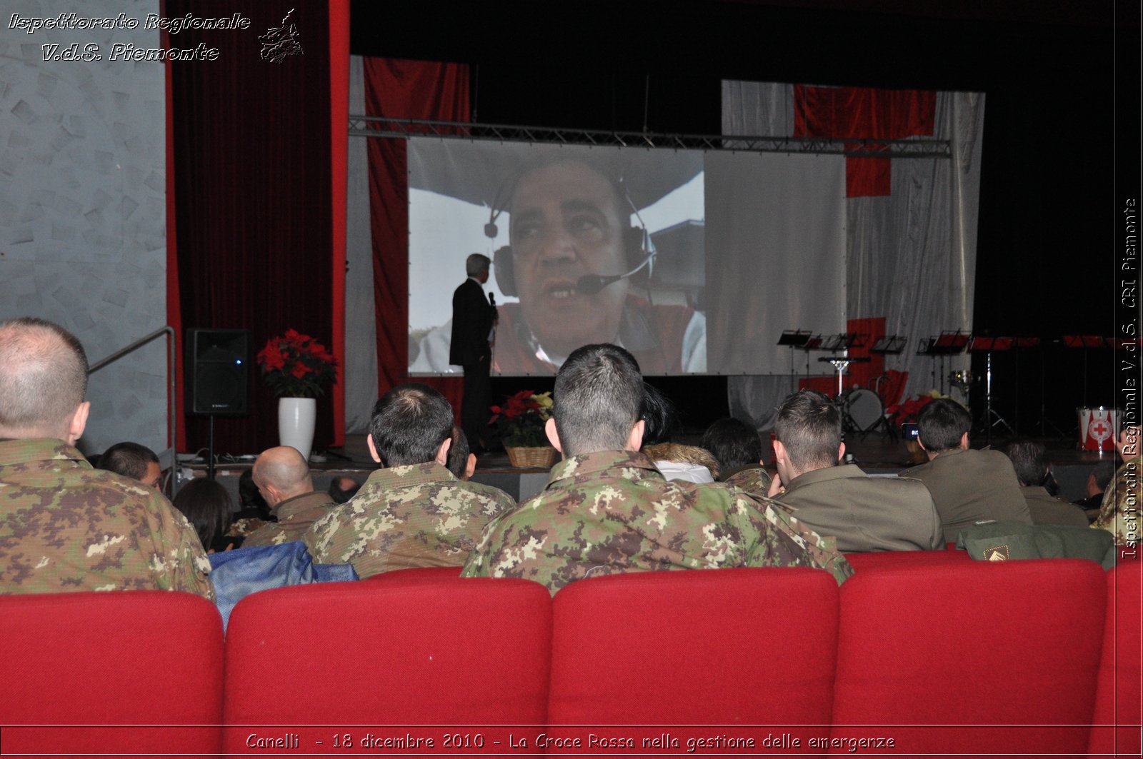 Canelli  - 18 dicembre 2010 - La Croce Rossa nella gestione delle emergenze -  Croce Rossa Italiana - Ispettorato Regionale Volontari del Soccorso Piemonte