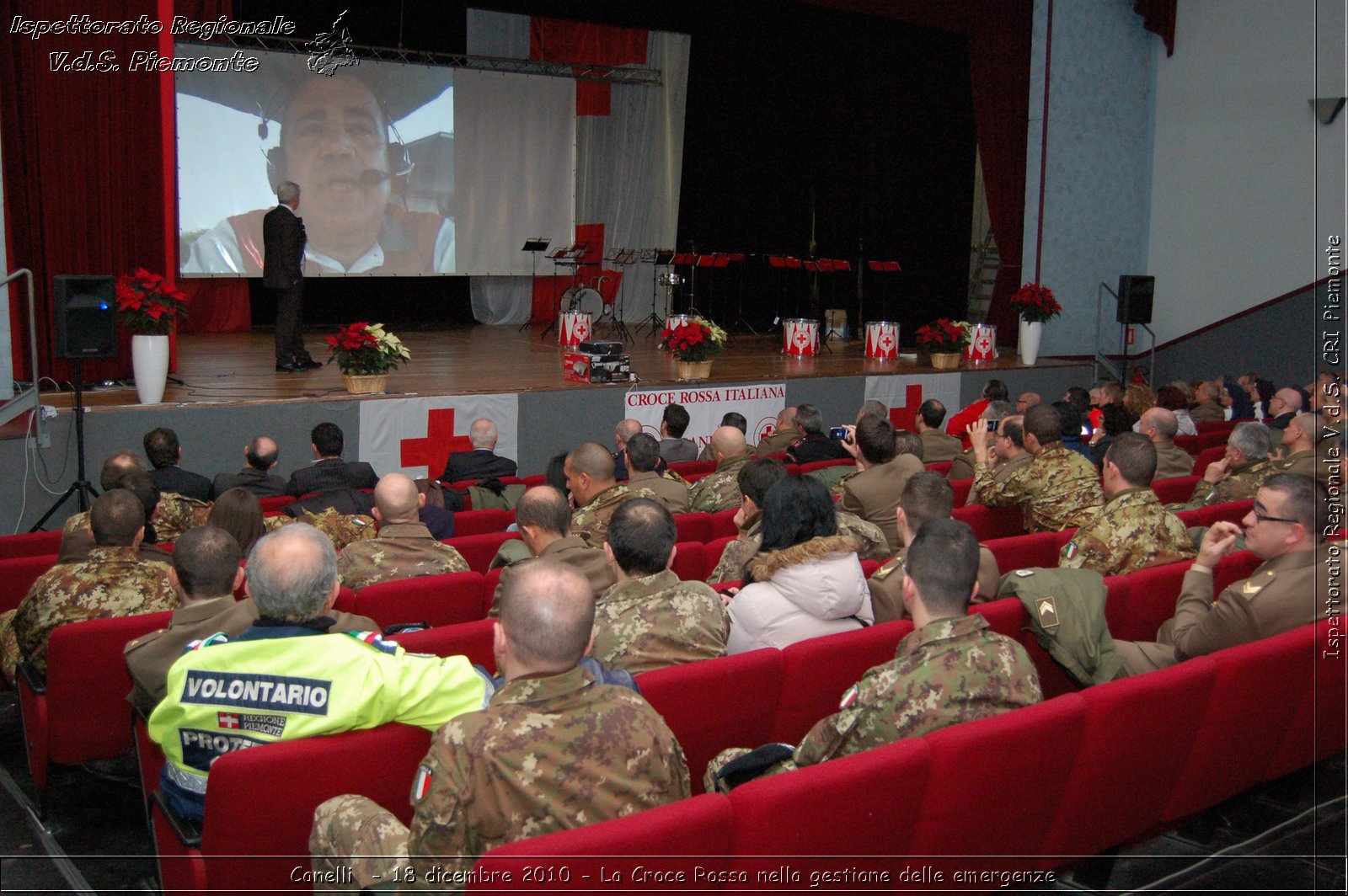 Canelli  - 18 dicembre 2010 - La Croce Rossa nella gestione delle emergenze -  Croce Rossa Italiana - Ispettorato Regionale Volontari del Soccorso Piemonte