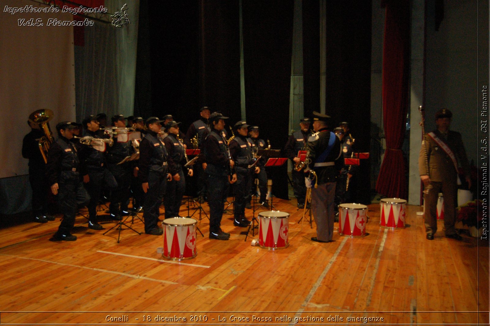 Canelli  - 18 dicembre 2010 - La Croce Rossa nella gestione delle emergenze -  Croce Rossa Italiana - Ispettorato Regionale Volontari del Soccorso Piemonte