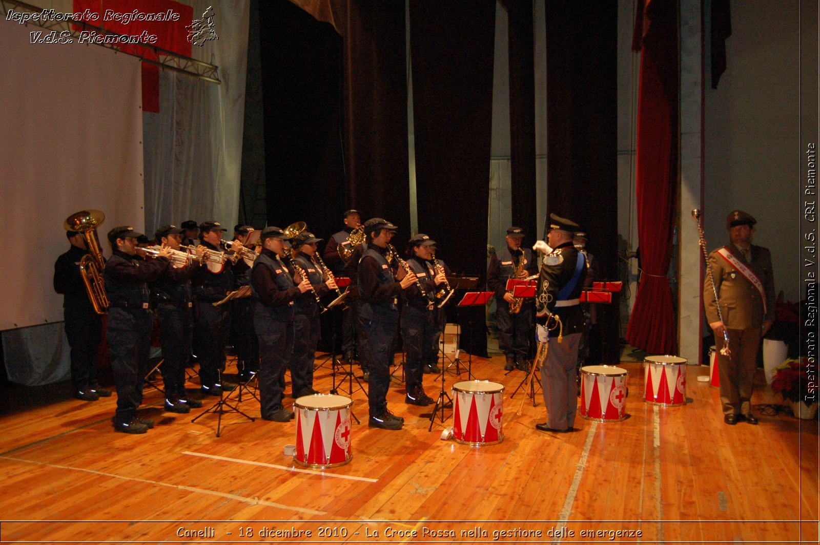 Canelli  - 18 dicembre 2010 - La Croce Rossa nella gestione delle emergenze -  Croce Rossa Italiana - Ispettorato Regionale Volontari del Soccorso Piemonte