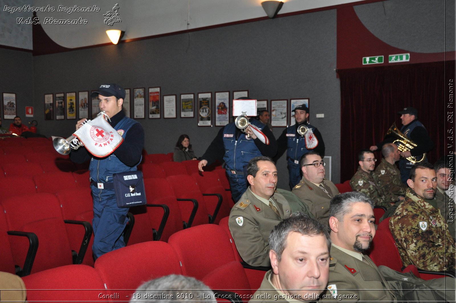 Canelli  - 18 dicembre 2010 - La Croce Rossa nella gestione delle emergenze -  Croce Rossa Italiana - Ispettorato Regionale Volontari del Soccorso Piemonte