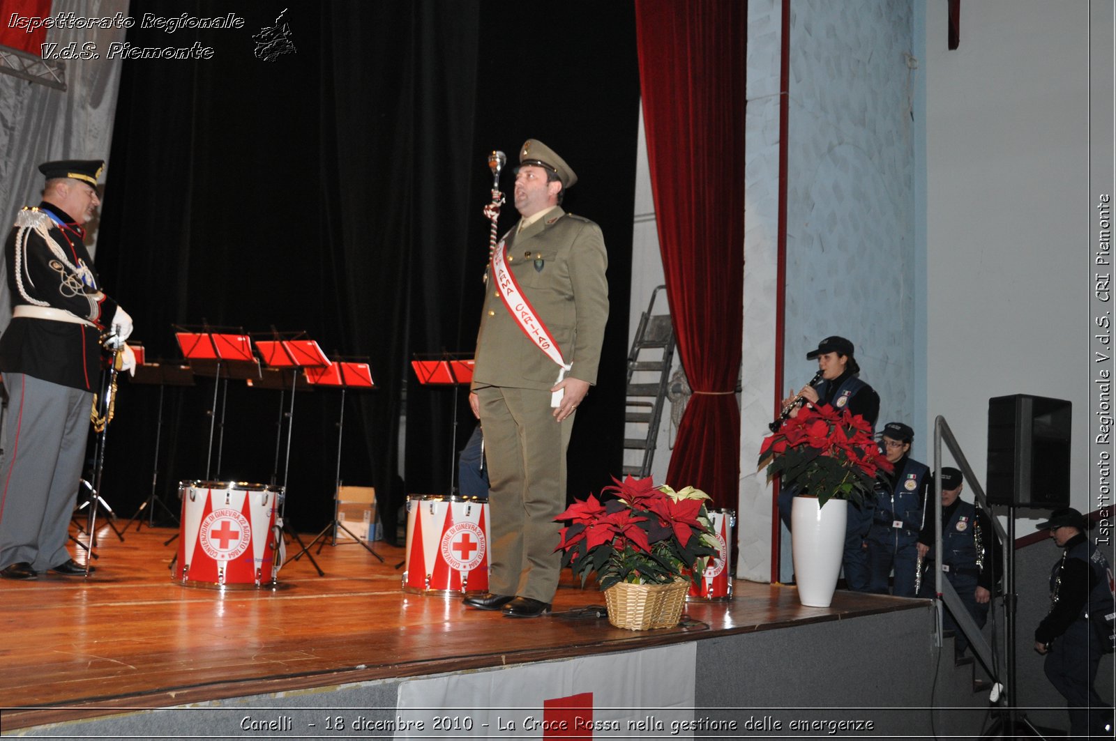 Canelli  - 18 dicembre 2010 - La Croce Rossa nella gestione delle emergenze -  Croce Rossa Italiana - Ispettorato Regionale Volontari del Soccorso Piemonte