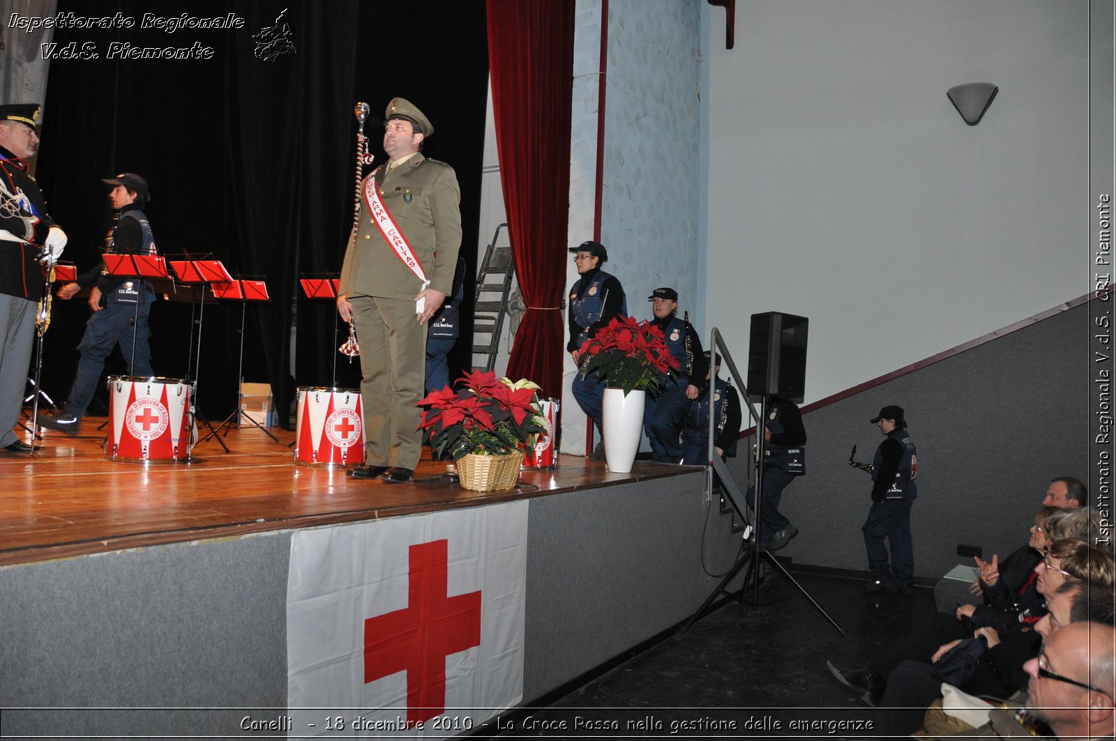 Canelli  - 18 dicembre 2010 - La Croce Rossa nella gestione delle emergenze -  Croce Rossa Italiana - Ispettorato Regionale Volontari del Soccorso Piemonte