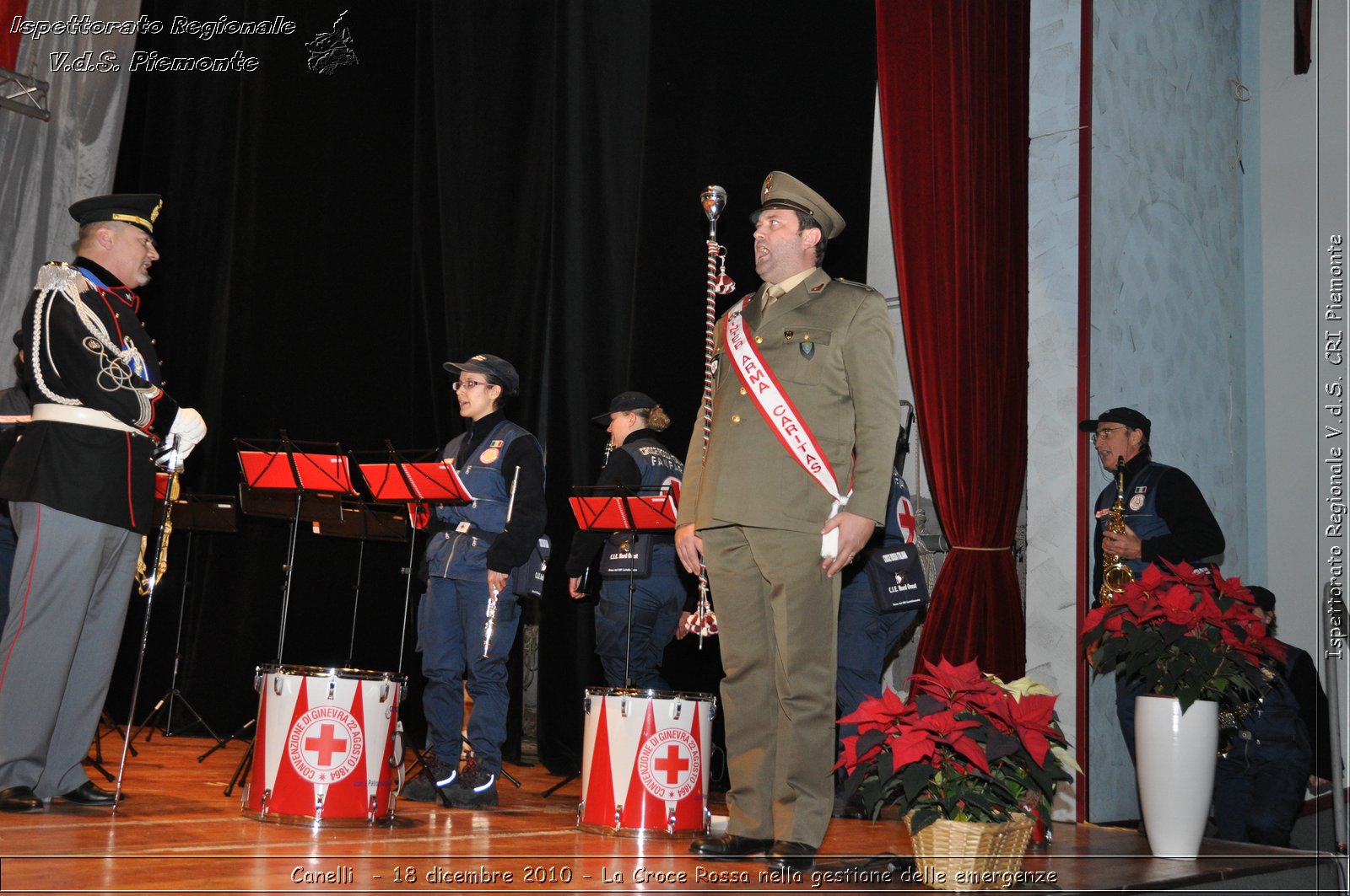 Canelli  - 18 dicembre 2010 - La Croce Rossa nella gestione delle emergenze -  Croce Rossa Italiana - Ispettorato Regionale Volontari del Soccorso Piemonte