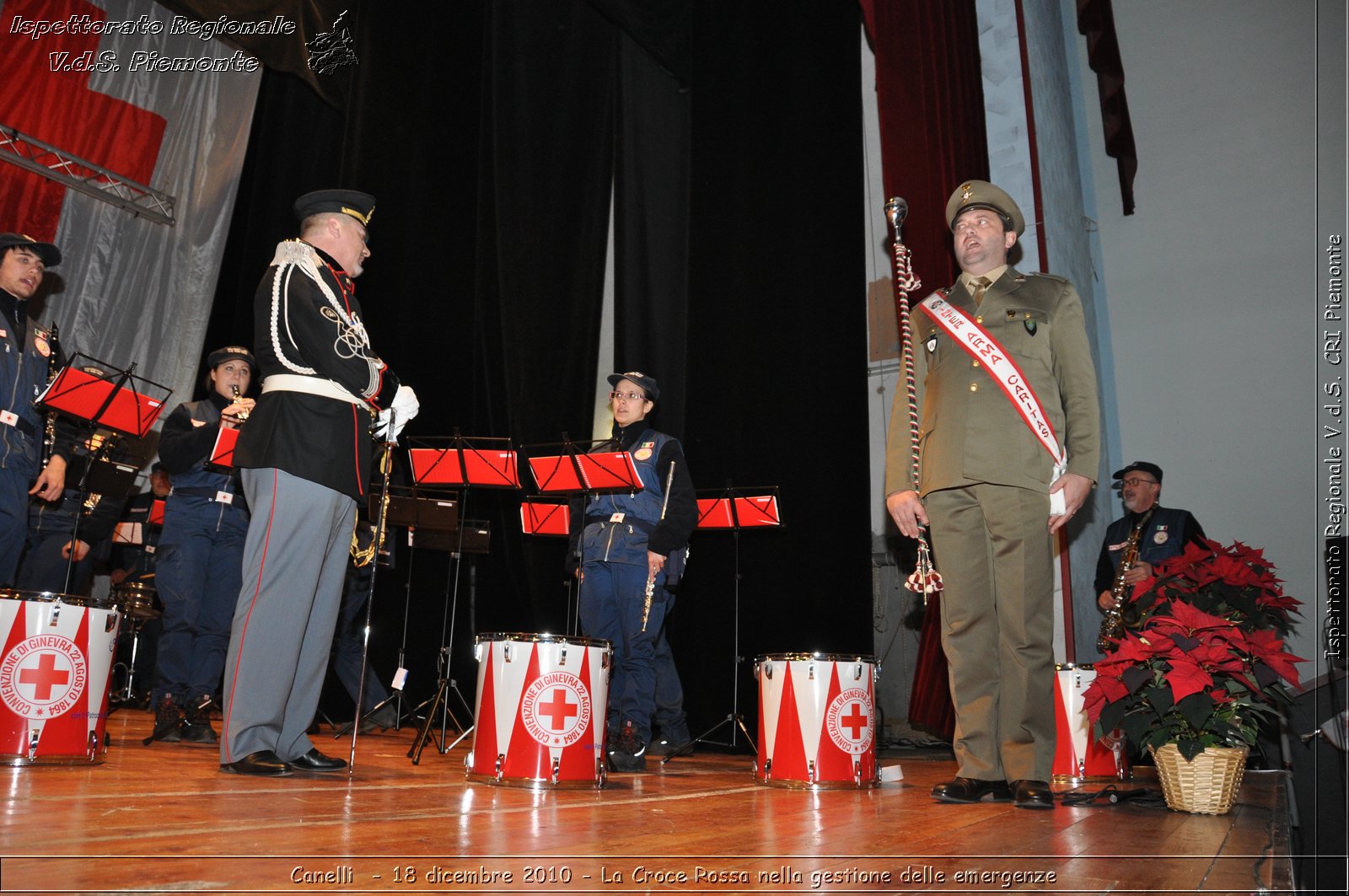 Canelli  - 18 dicembre 2010 - La Croce Rossa nella gestione delle emergenze -  Croce Rossa Italiana - Ispettorato Regionale Volontari del Soccorso Piemonte