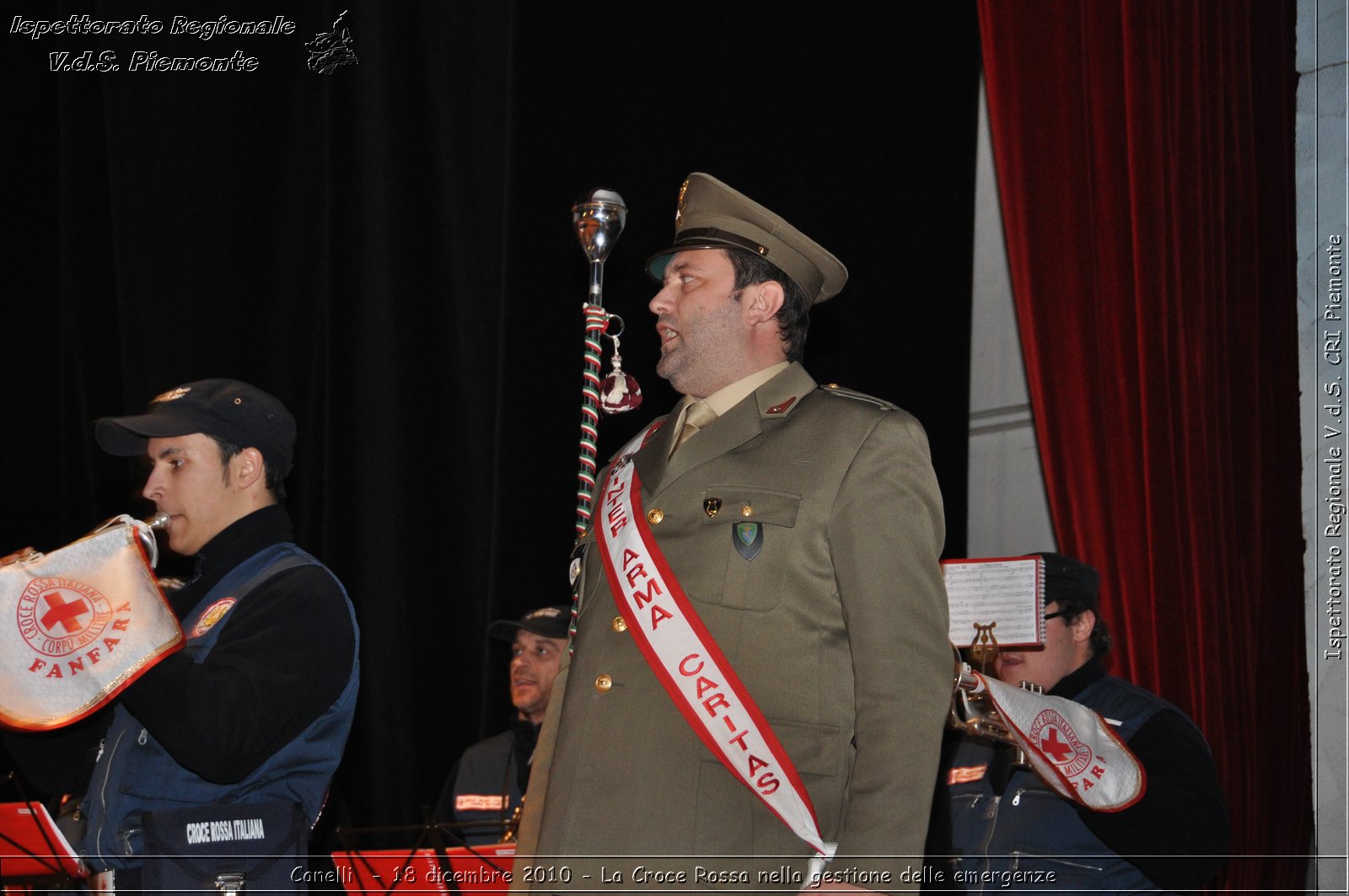 Canelli  - 18 dicembre 2010 - La Croce Rossa nella gestione delle emergenze -  Croce Rossa Italiana - Ispettorato Regionale Volontari del Soccorso Piemonte