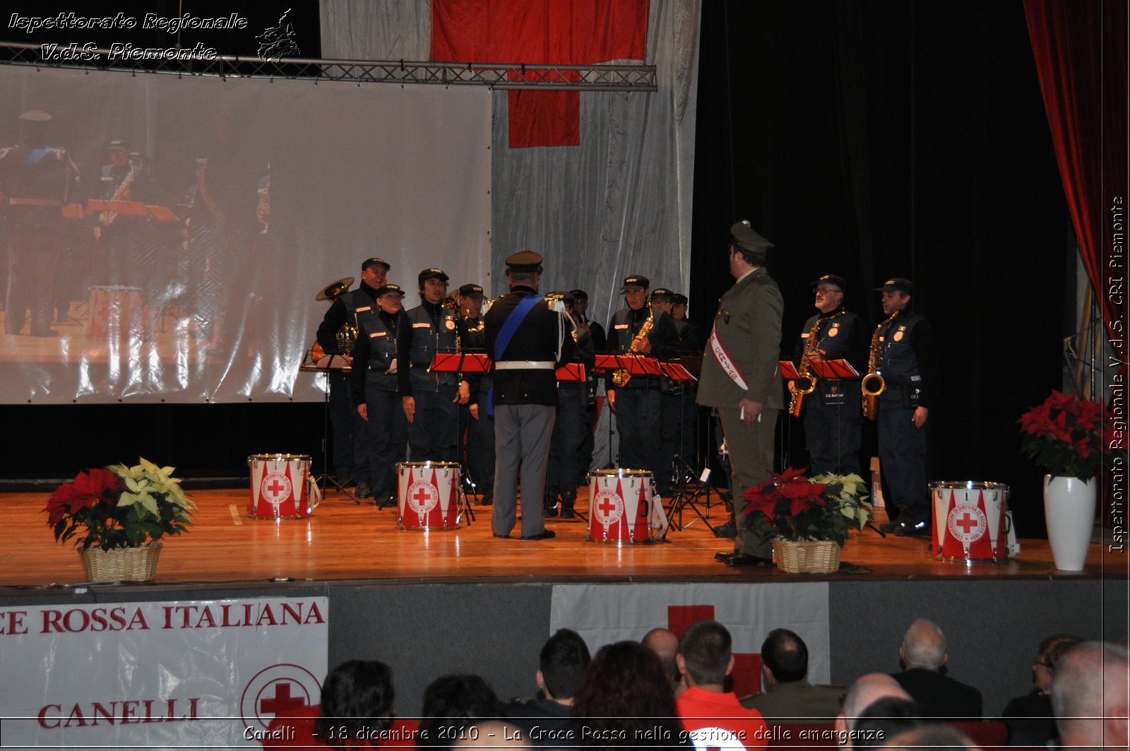 Canelli  - 18 dicembre 2010 - La Croce Rossa nella gestione delle emergenze -  Croce Rossa Italiana - Ispettorato Regionale Volontari del Soccorso Piemonte