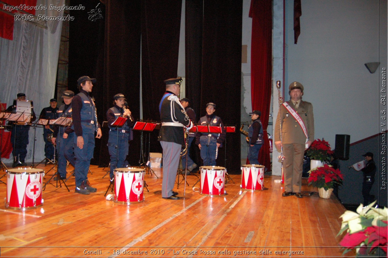 Canelli  - 18 dicembre 2010 - La Croce Rossa nella gestione delle emergenze -  Croce Rossa Italiana - Ispettorato Regionale Volontari del Soccorso Piemonte