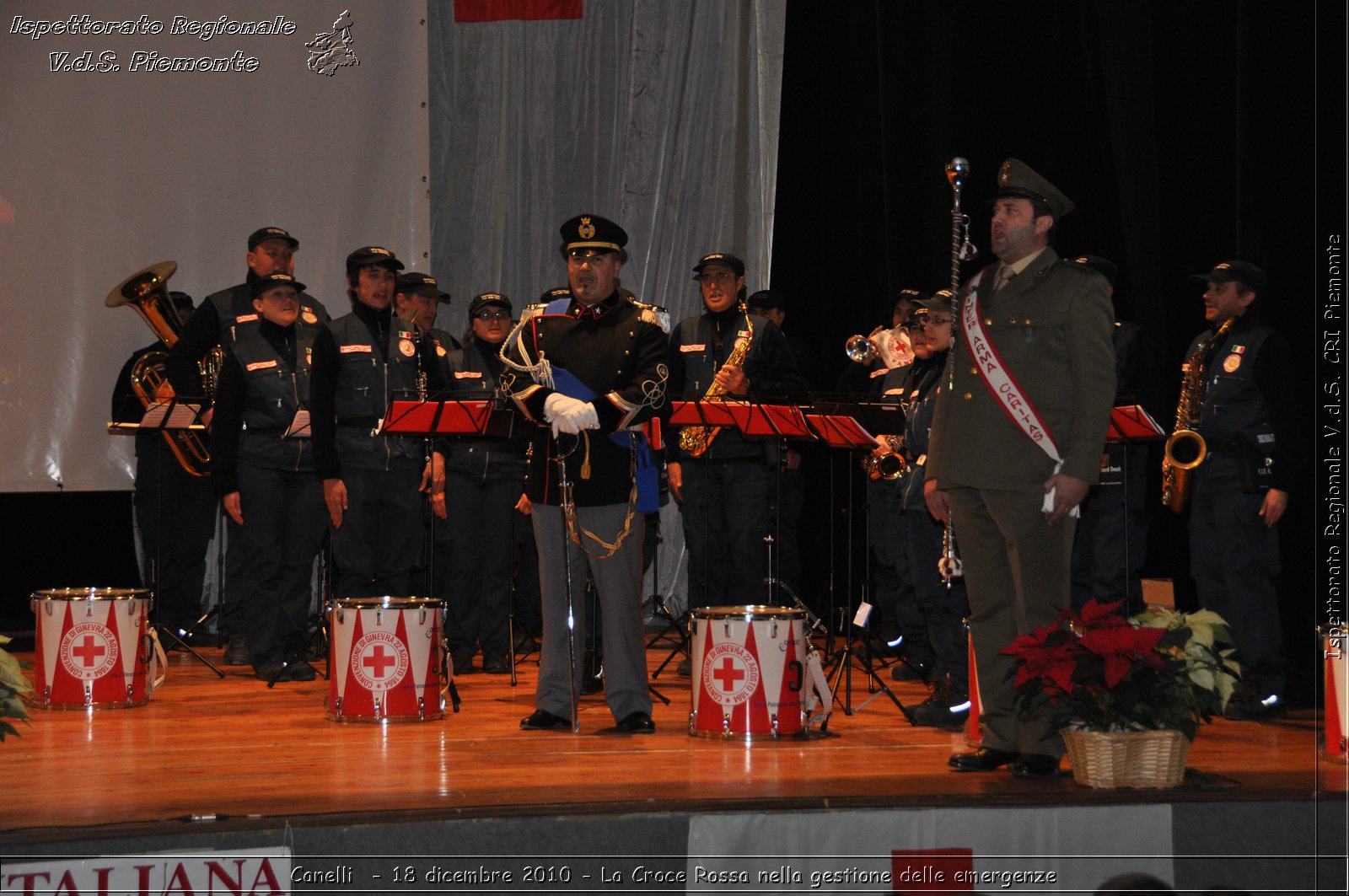 Canelli  - 18 dicembre 2010 - La Croce Rossa nella gestione delle emergenze -  Croce Rossa Italiana - Ispettorato Regionale Volontari del Soccorso Piemonte