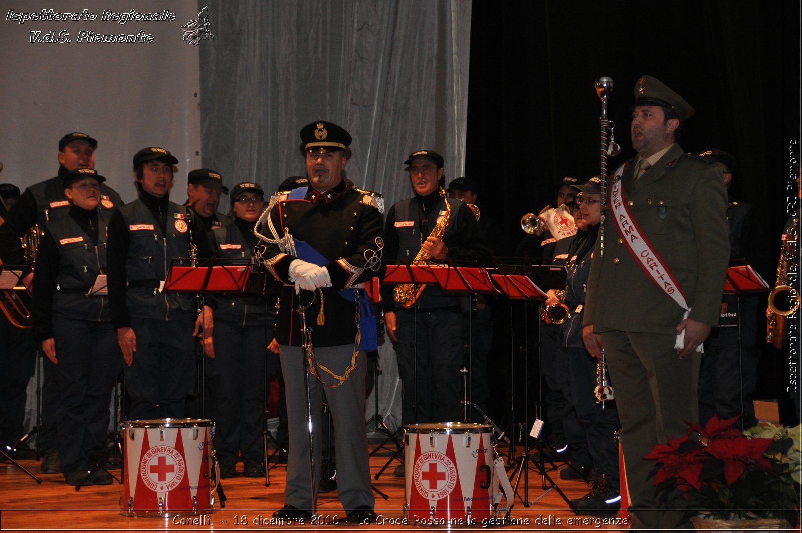 Canelli  - 18 dicembre 2010 - La Croce Rossa nella gestione delle emergenze -  Croce Rossa Italiana - Ispettorato Regionale Volontari del Soccorso Piemonte