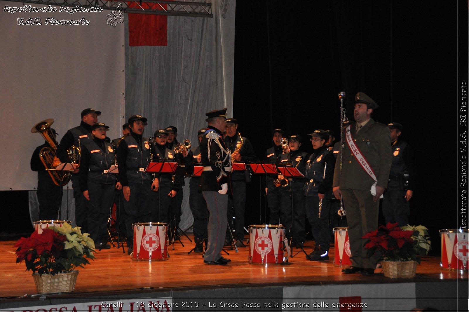 Canelli  - 18 dicembre 2010 - La Croce Rossa nella gestione delle emergenze -  Croce Rossa Italiana - Ispettorato Regionale Volontari del Soccorso Piemonte