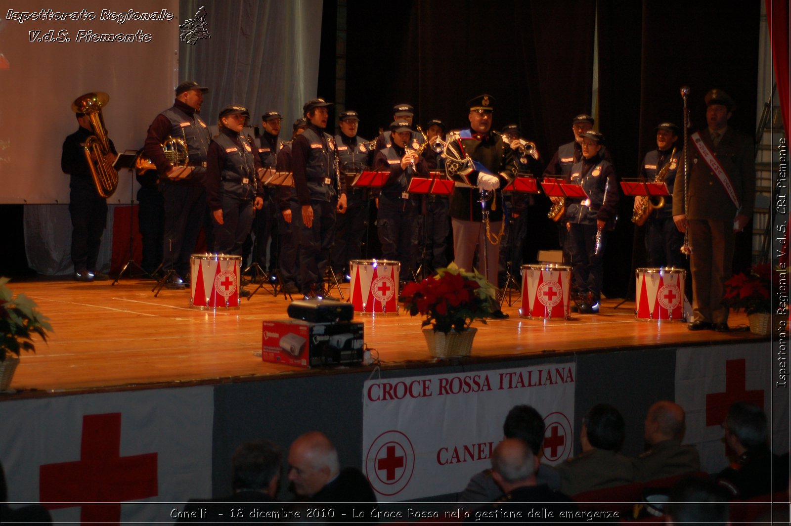 Canelli  - 18 dicembre 2010 - La Croce Rossa nella gestione delle emergenze -  Croce Rossa Italiana - Ispettorato Regionale Volontari del Soccorso Piemonte